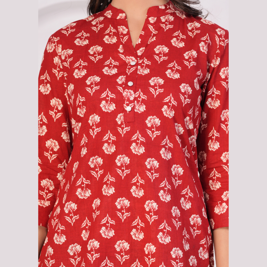 Ethnic Wear Cotton Handloom Kurta | Pretty dresses casual, A line kurti,  Casual wear dress